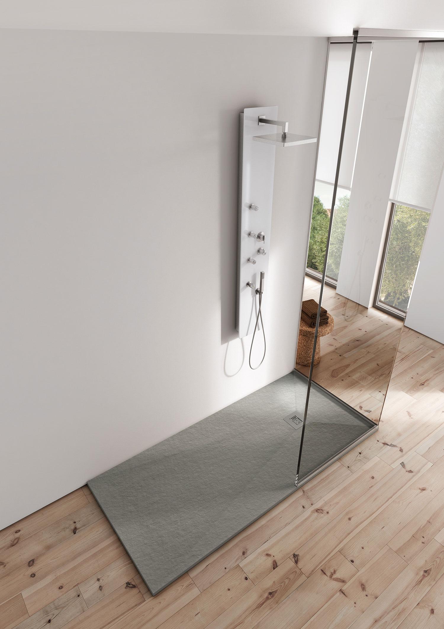 Base Resina Planstone Pedra Cinza da ASD Banho